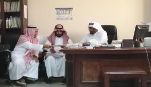 His Excellency the Dean of Al-Qunfudhah University College Visits the Mathematics Department